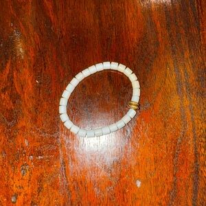 Beaded Bracelet with Gold Accent